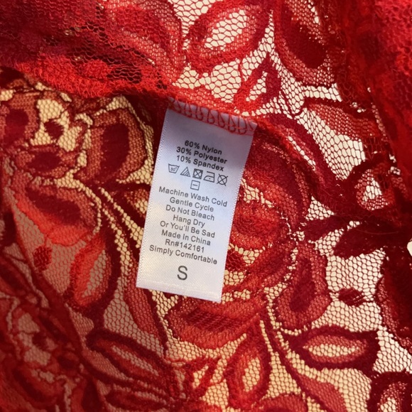 *BNWT* Size Small LLR Joy-Longline Red Vest - Picture 5 of 5